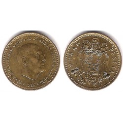 Estado Español. 1966*(19-75). 1 Peseta (EBC+)