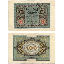 (69b) Imperio Alemán (Weimar). 1920. 100 Mark (MBC+)