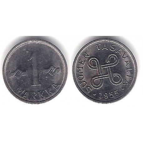 (36a) Finlandia. 1955. 1 Markka (EBC)