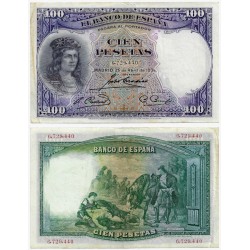 España. 1931. 100 Pesetas (MBC+) Sin Serie