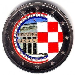 Croacia. 2023. 2 Euro (SC) Coloreada