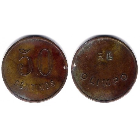 El Olimpo. Casino. Reus. 50 Céntimos (MBC+)