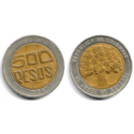 (286) Colombia. 1994. 500 Pesos (MBC)