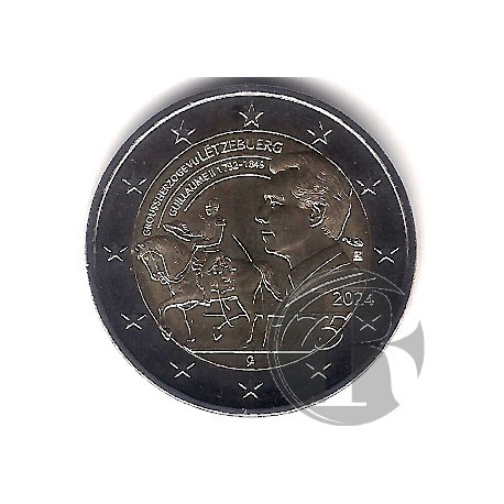 Luxemburgo. 2024. 2 Euro (SC) Guillaume II
