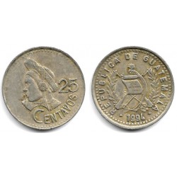 (278.5) Guatemala. 1994. 25 Centavos (MBC-)