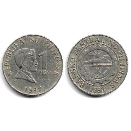 (269) Filipinas. 1997. 1 Piso (BC)