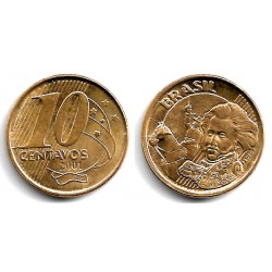 (649.2) Brasil. 2001. 10 Centavos (EBC)