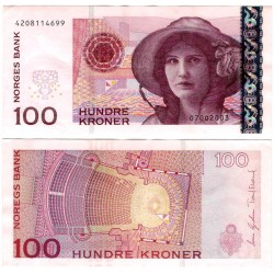 (49a) Noruega. 2003. 100 Kroner (EBC+)