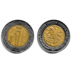 (603) Estados Unidos Mexicanos. 2000. 1 Peso (MBC-)