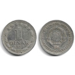 (47) Yugoslavia. 1965. 1 Dinar (MBC)