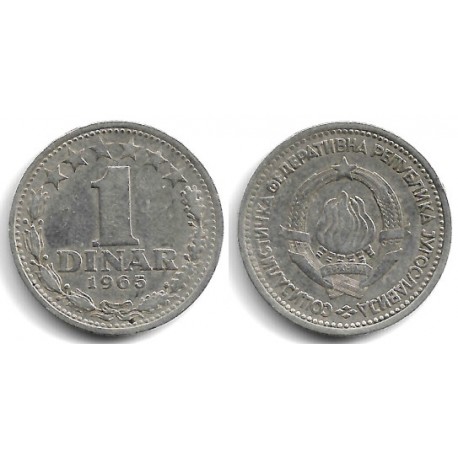 (47) Yugoslavia. 1965. 1 Dinar (MBC)