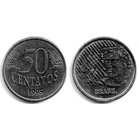 (635) Brasil. 1995. 50 Centavos (MBC)