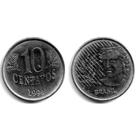 (633) Brasil. 1994. 10 Centavos (MBC+)