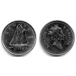 (183) Canadá. 1994. 10 Cents (EBC)
