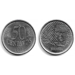(635) Brasil. 1994. 50 Centavos (MBC)