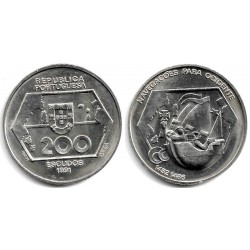 (659) Portugal. 1991. 200 Escudos (EBC-)