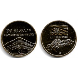 Medalla. 30 Aniversario República Eslovaquía (SC)