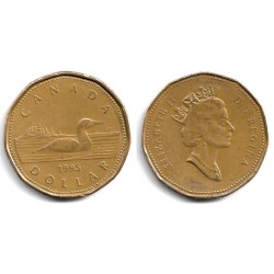 (186) Canadá. 1995. 1 Dollar (MBC)