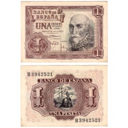 Estado Español. 1953. 1 Peseta (EBC) Serie H