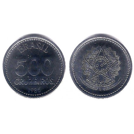 (597) Brasil. 1985. 500 Cruzeiros (SC)
