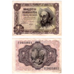 Estado Español. 1951. 1 Peseta (MBC+) Serie I