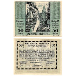 Wachauer (Baja Austria). 1920. 50 Heller (SC)