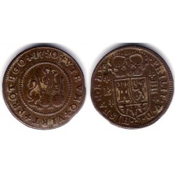Felipe IV. 1720. 4 Maravedi (MBC) Ceca de Barcelona