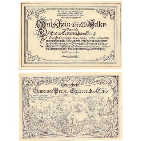 Pram (Alta Austria). 1920. 20 Heller (SC)