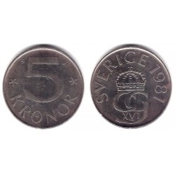 (853) Suecia. 1981. 5 Kronor (MBC+)