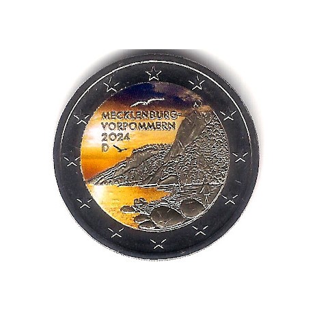 Alemania. 2024. 2 Euro (SC) Coloreada