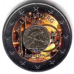 Luxemburgo. 2024. 2 Euro (SC) Coloreada