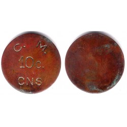 Cooperativa Masnou. CNS. 10 Céntimos (MBC)