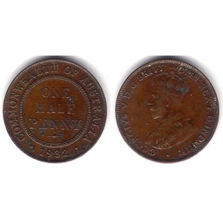 (22) Australia. 1932. Half Penny (MBC)