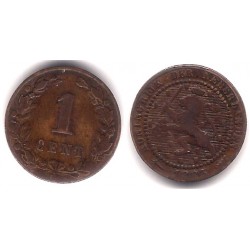 (107) Países Bajos. 1883. 1 Cent (BC)