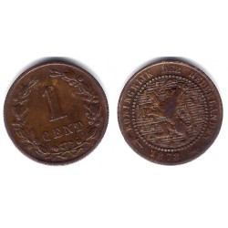 (107) Países Bajos. 1878. 1 Cent (BC+)