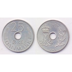 (861.1) Dinamarca. 1976. 25 Ore (EBC)