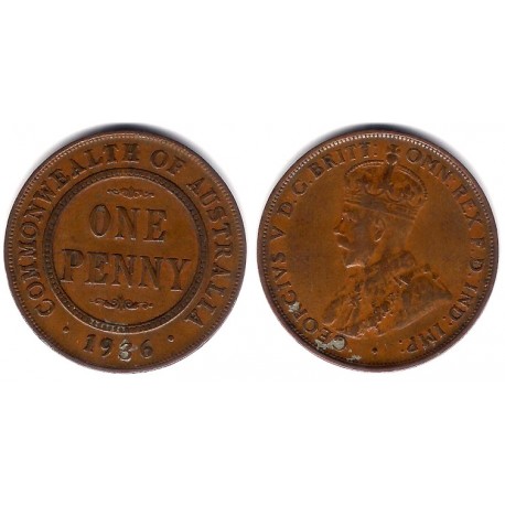 (23) Australia. 1936. 1 Penny (MBC)