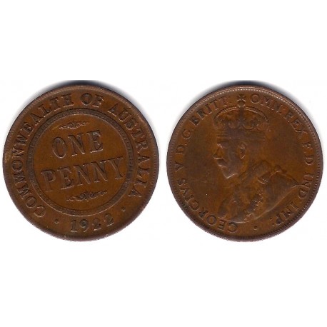 (23) Australia. 1922. 1 Penny (MBC)