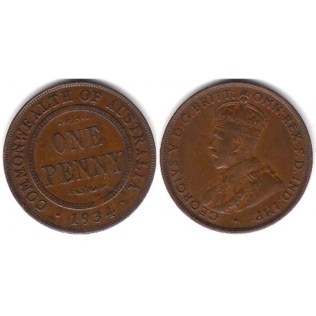(23) Australia. 1934. 1 Penny (MBC)