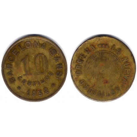 La Nueva Actividad Obrera. Barcelona (Sans). 1932. 10 Céntimos (BC+)