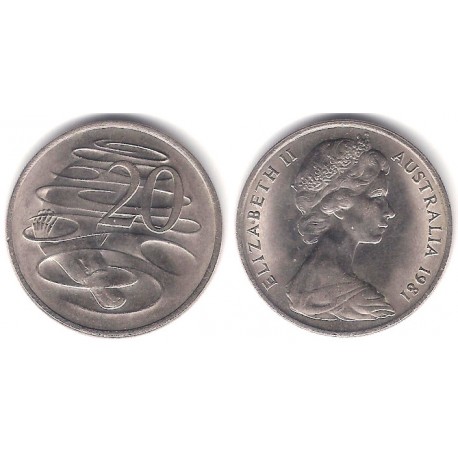(66) Australia. 1981. 20 Cents (SC)