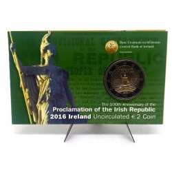 Irlanda. 2016. 2 Euro (SC) Coincard