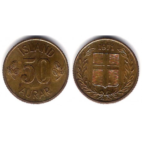 (17) Islandia. 1971. 50 Aurar (MBC)