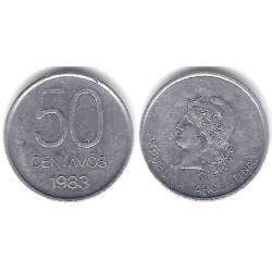 (90) Argentina. 1983. 50 Centavos (MBC)