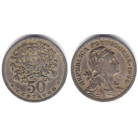(577) Portugal. 1956. 50 Centavos (MBC)