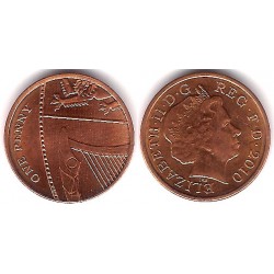 (1107) Gran Bretaña. 2010. 1 Penny (EBC)