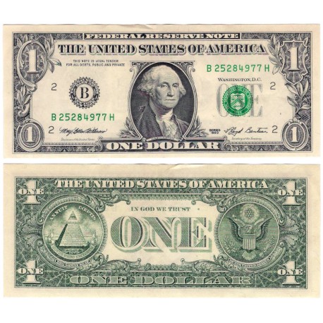 (490b) Estados Unidos de América. 1993. 1 Dollar (EBC)