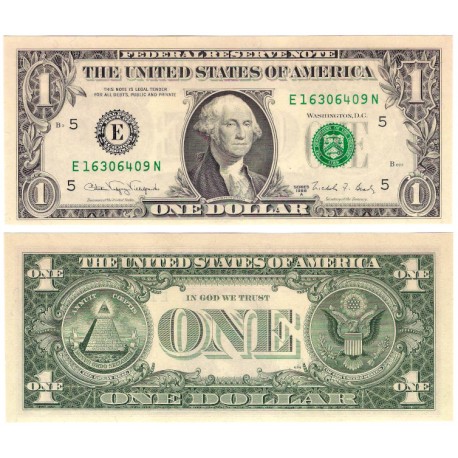 (480b) Estados Unidos de América. 1988A. 1 Dollar (SC)