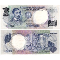 (142b) Filipinas. 1969. 1 Piso (SC)