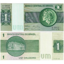 (191Ac) Brasil. 1972-80. 1 Cruzeiro (SC)